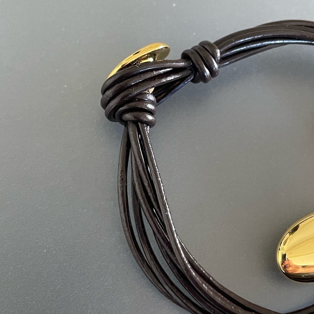UNO de 50 Bracelet • Butterfly effect • Gold plated • Size M - Picture 9 of 14